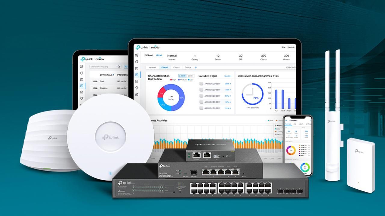 TP-link - prvky síťové infrastruktury