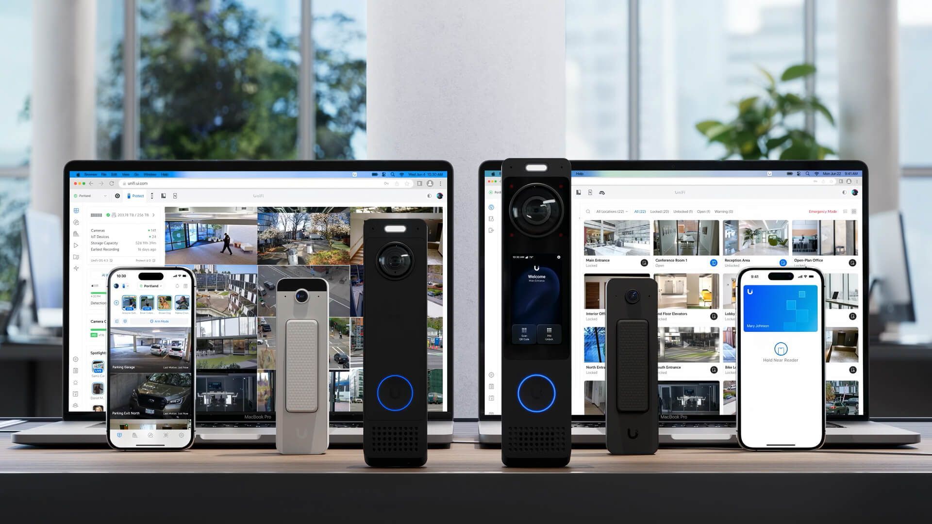 UniFi Access - videotelefony a přístupový systém Ubiquiti